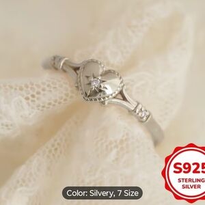 Sterling Silver Heart Ring